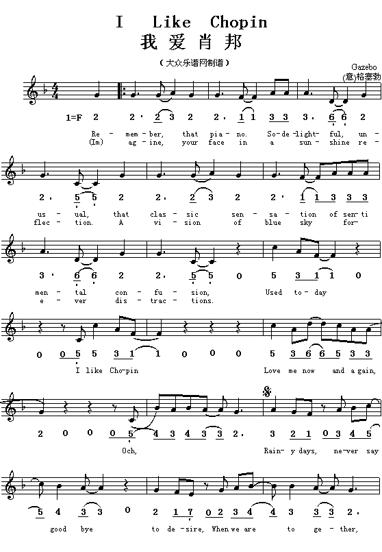 ���⣩I Like Chopin(ʮ�ּ�����)1