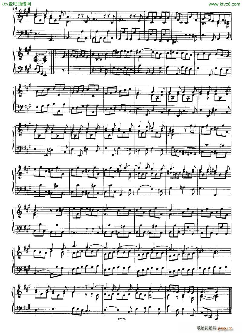 H ndel 1 Suiten for Piano Book 2(����V)29