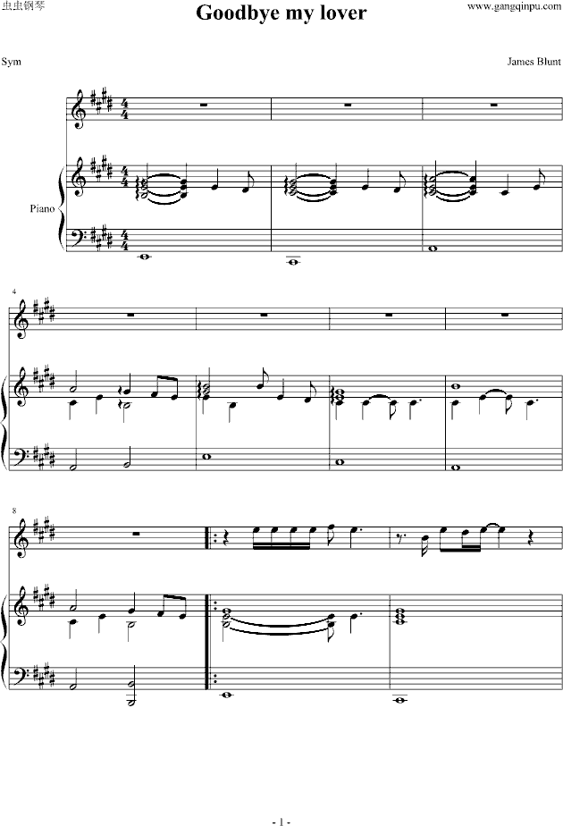 good bye my lover(����V)1
