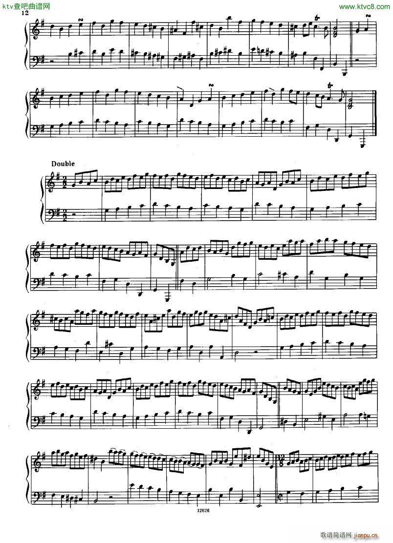 H ndel 1 Suiten for Piano Book 2(����V)10