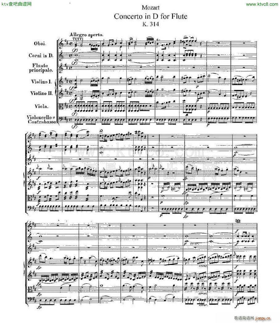 Concerto in D for Flute K 314 D���{�L(ch��ng)�хf(xi��)����(�Ѻ��V)1
