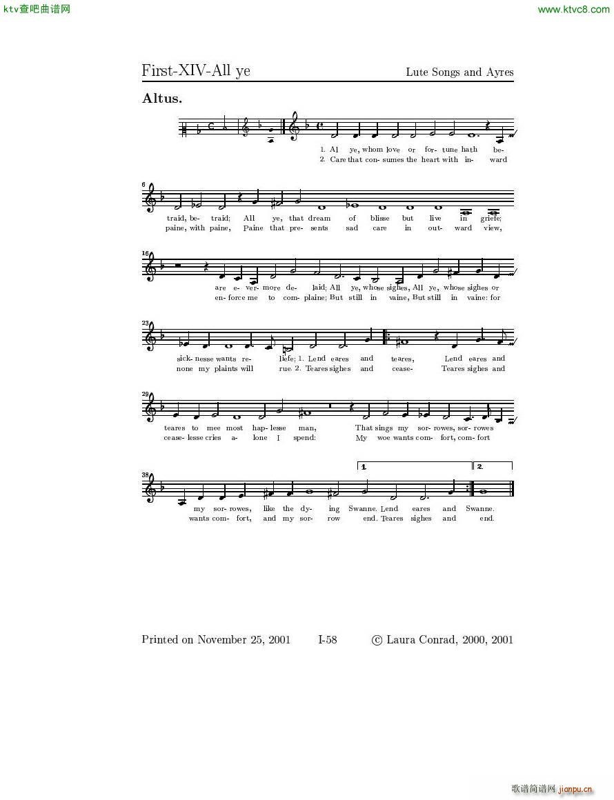 Dowland Lute Music ��(����V)14