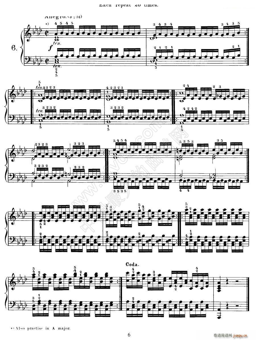 Czerny 40 Daily Exerci Op 337 6 10 40���ճ�Ӗ����(����V)1