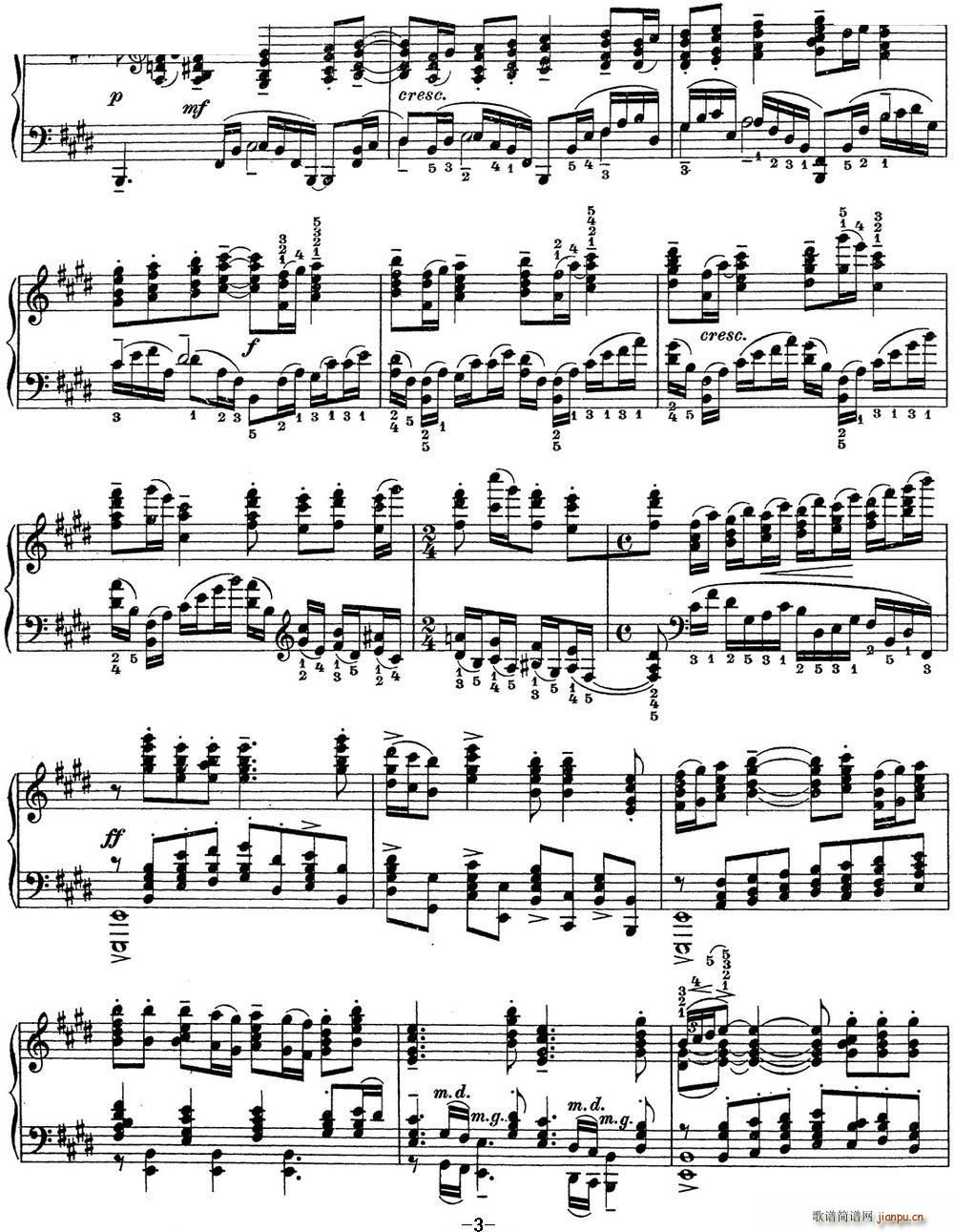 ���լ����Z�� ���ǰ����14 E���{ Op 32 No 3(����V)3