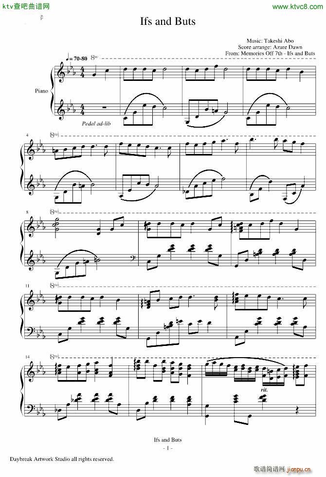 Ifs and Buts(ʮ�ּ�����)1