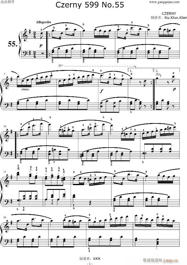 Czerny 599 No.55(����V)1