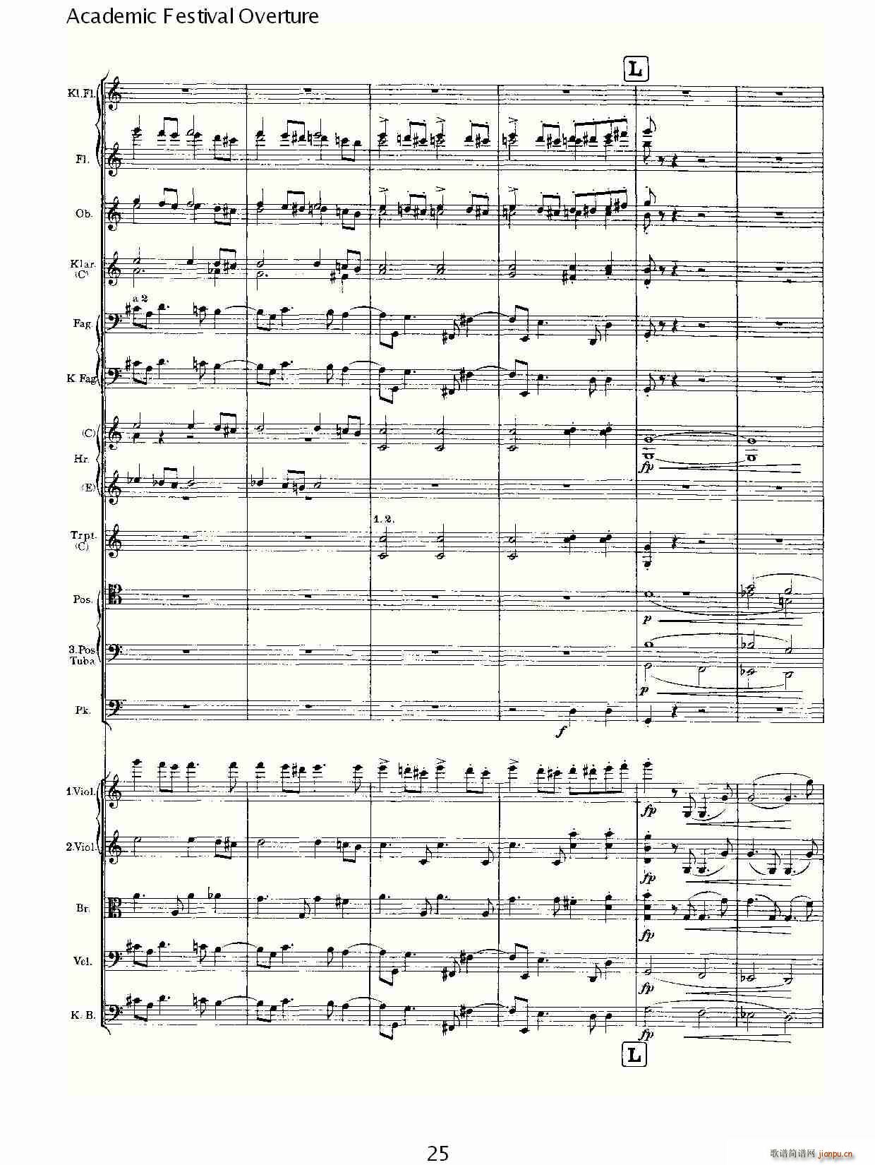 Academic Festival Overture(ʮ�ּ�����)25