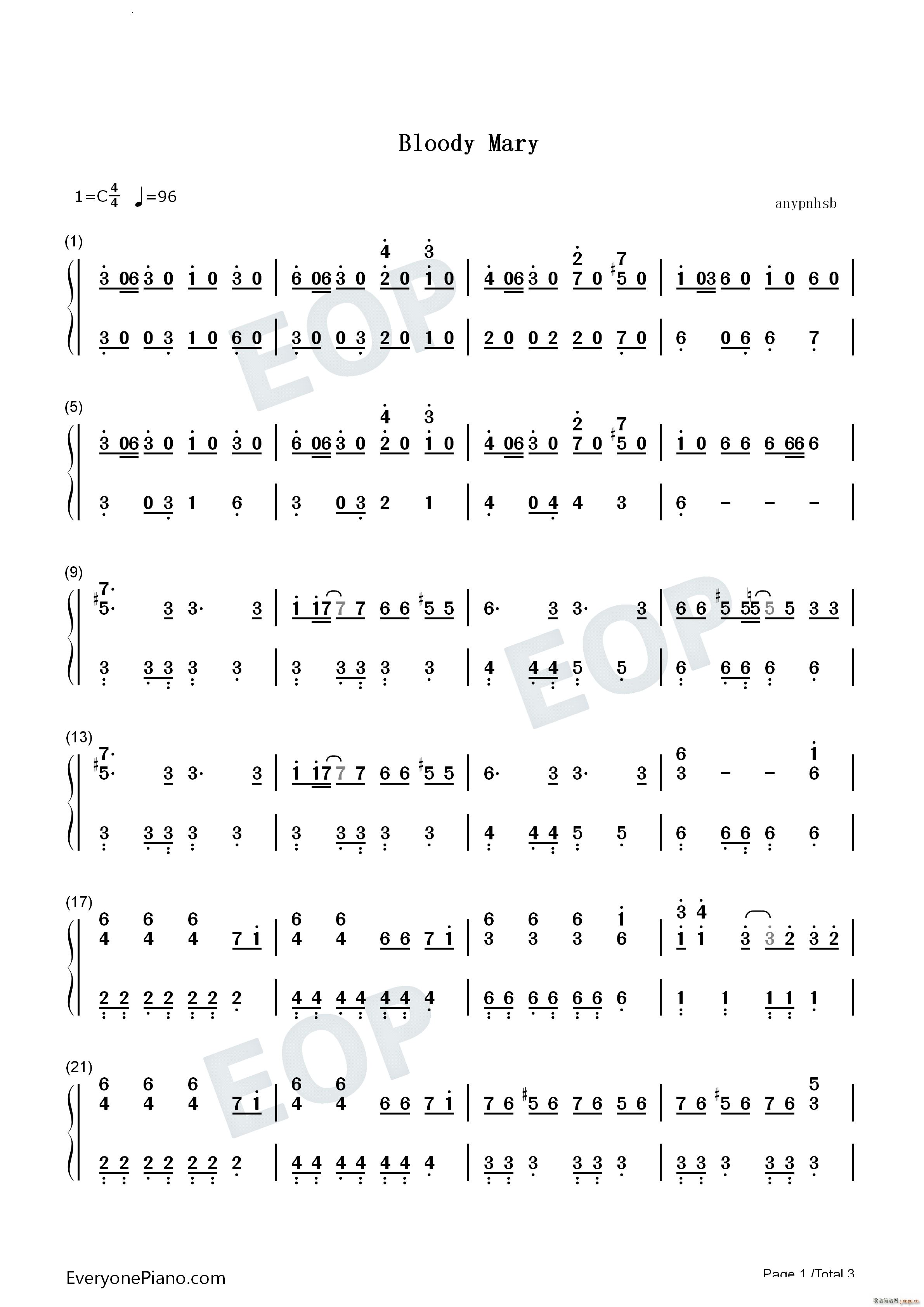 Bloody Mary(����V)7