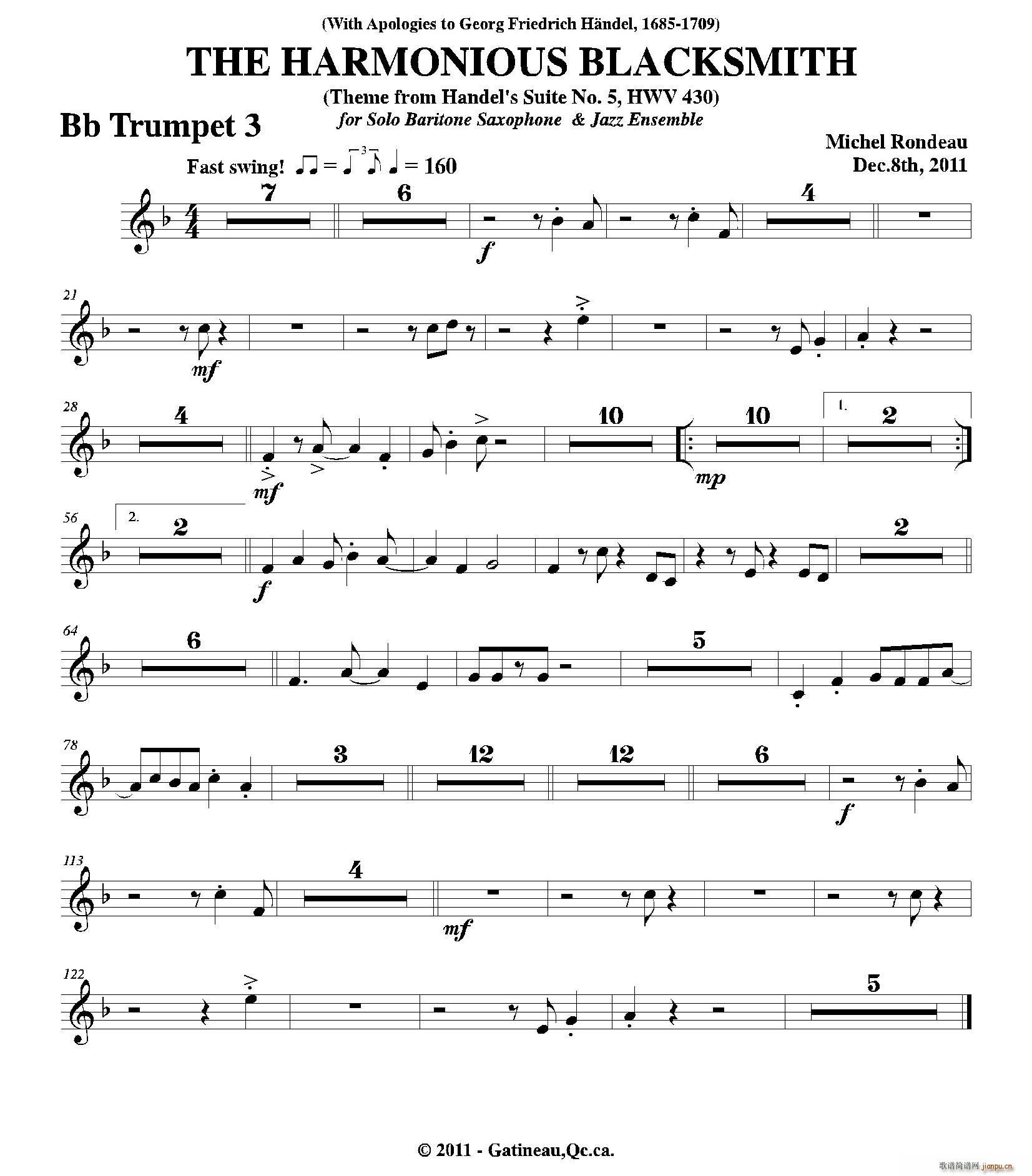 THE HARMONIOUS BLACKSMITH ������BС̖(ʮ�ּ�����)1