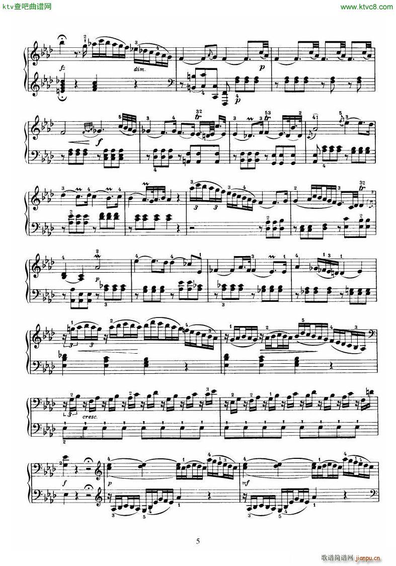 Piano Sonata No 46 in Ab(����V)5