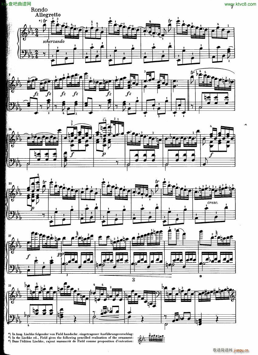 Field 01 1 Piano Sonata No1(����V)7