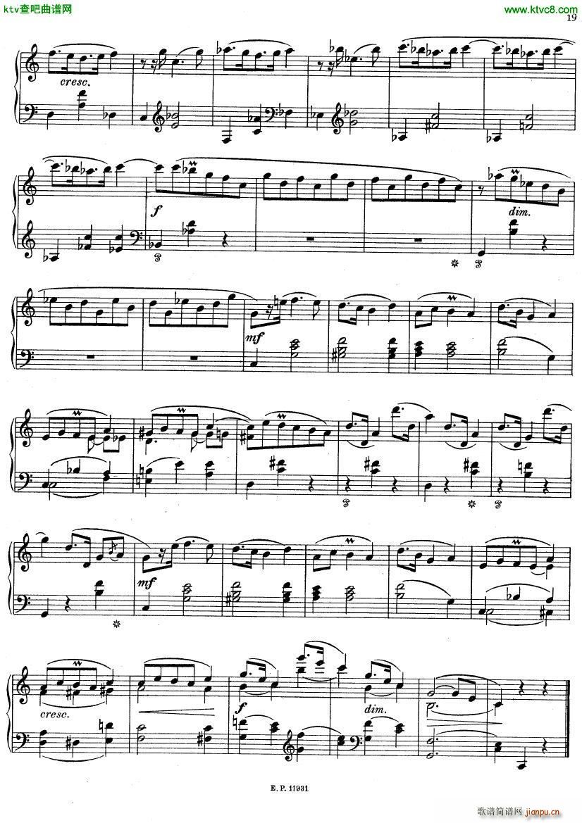 Gli��re Zw lf Kinderst��cke Op 31(����V)18