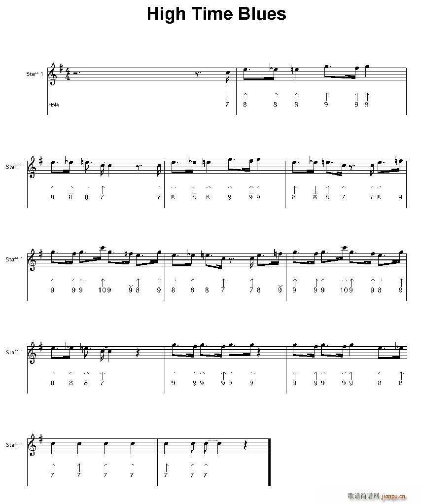 High Time Blues ����˹(ʮ�ּ�����)1