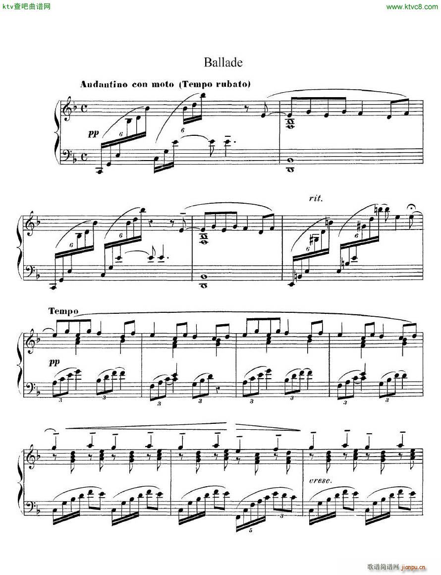 Debussy Ballade(����V)1