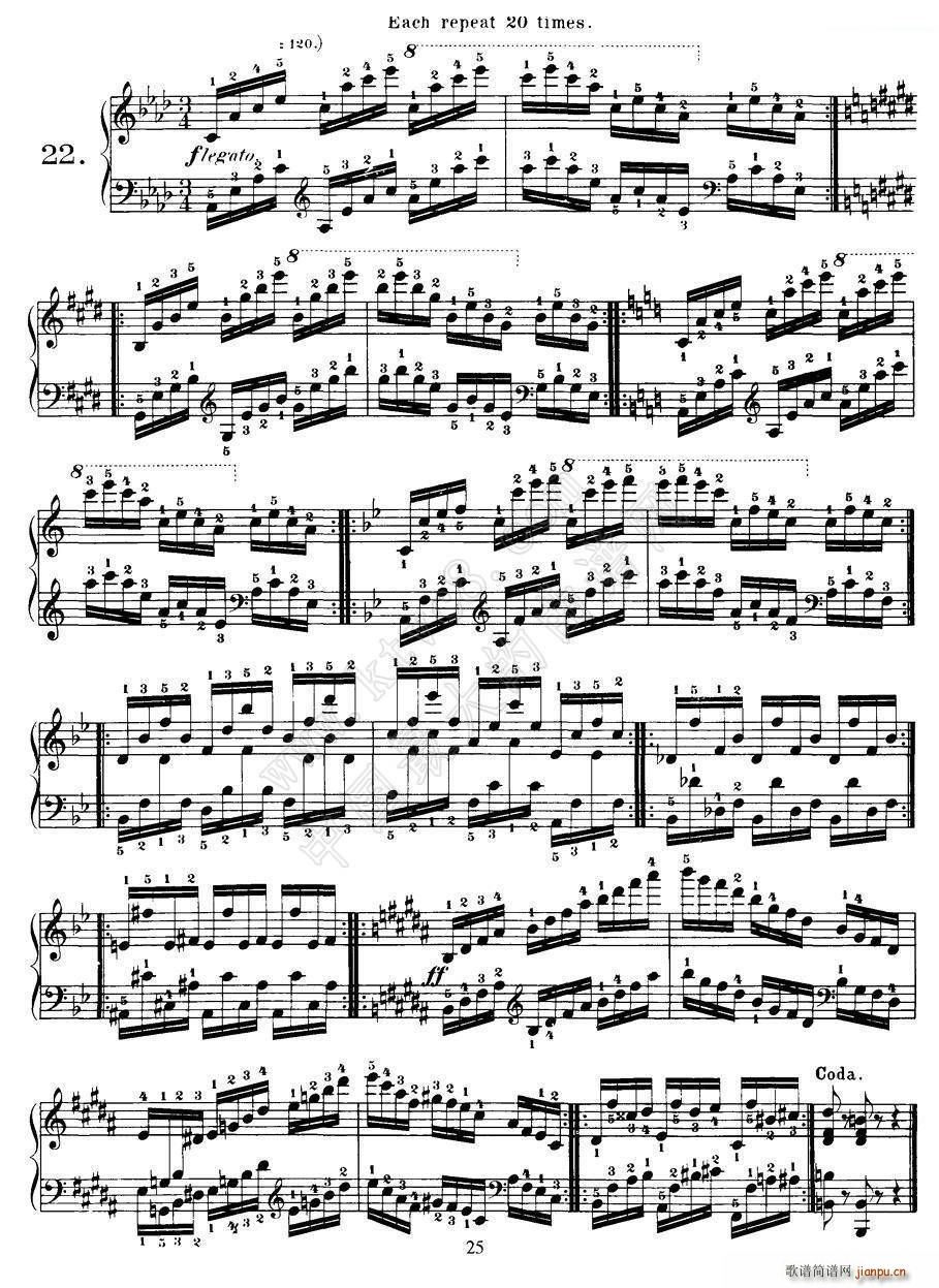 Czerny 40 Daily Exerci Op 337 20 25 40���ճ�Ӗ����(����V)3