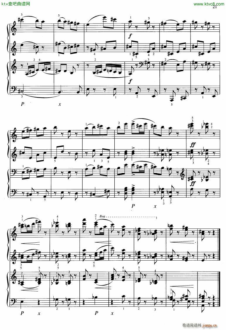 Hurnik innocenza for 4 hands(����V)20