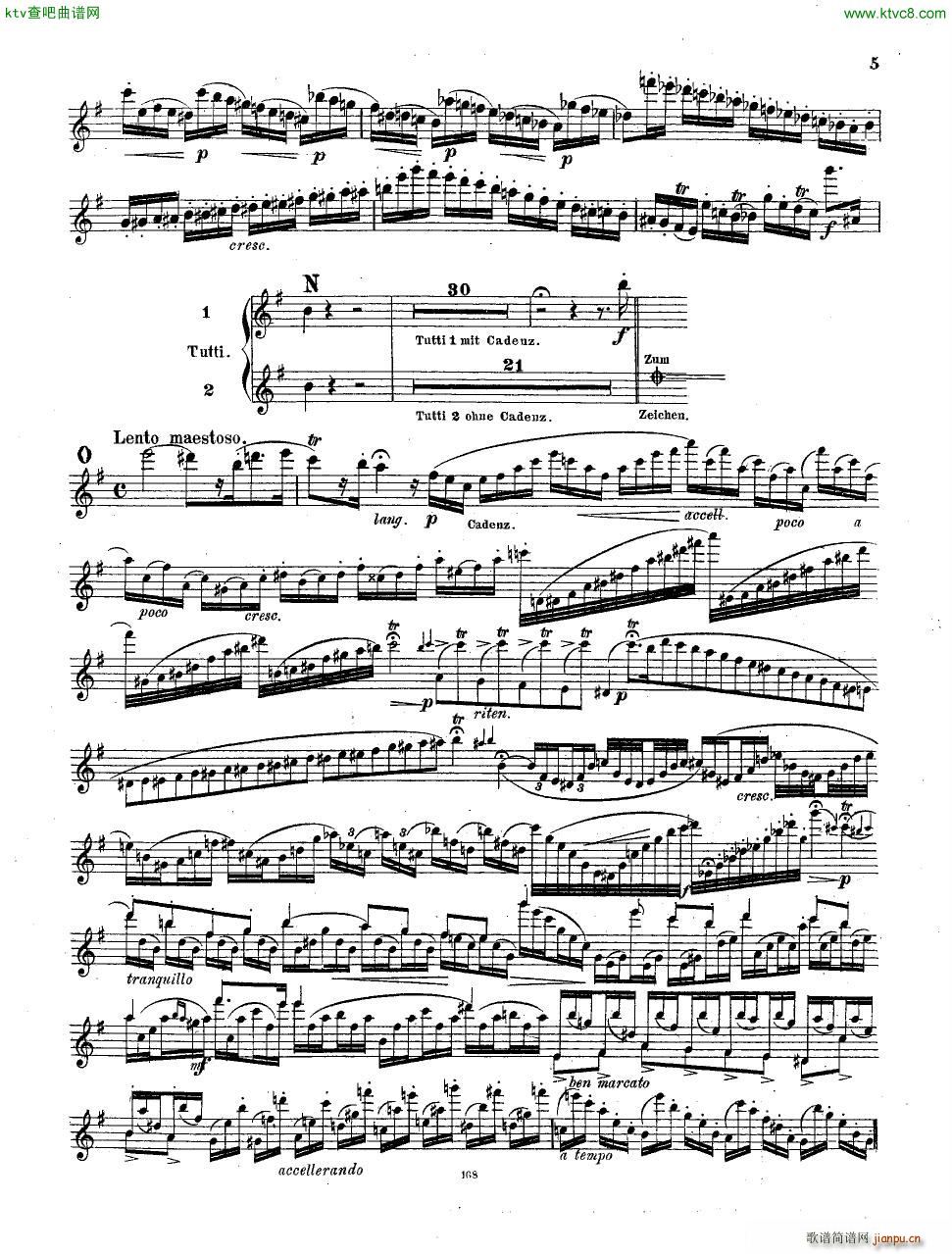 Andersen op 3 Concertst ck fl part only(����V)6