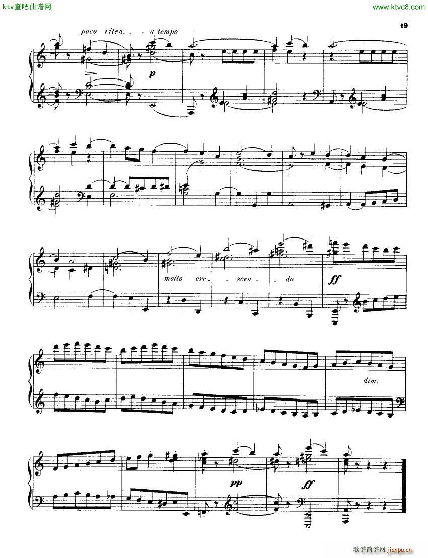 Indy Petite Sonate dans la forme classique op9(����V)17