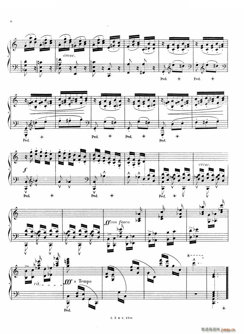 Chaminade 6 Etudes Op35 һ 6 Etudes Op35 һ(ʮ�ּ�����)8