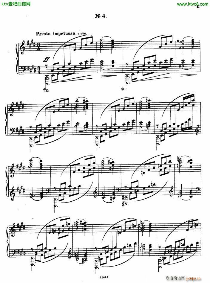 Gliere 25 Preludes op30 Book1(����V)9