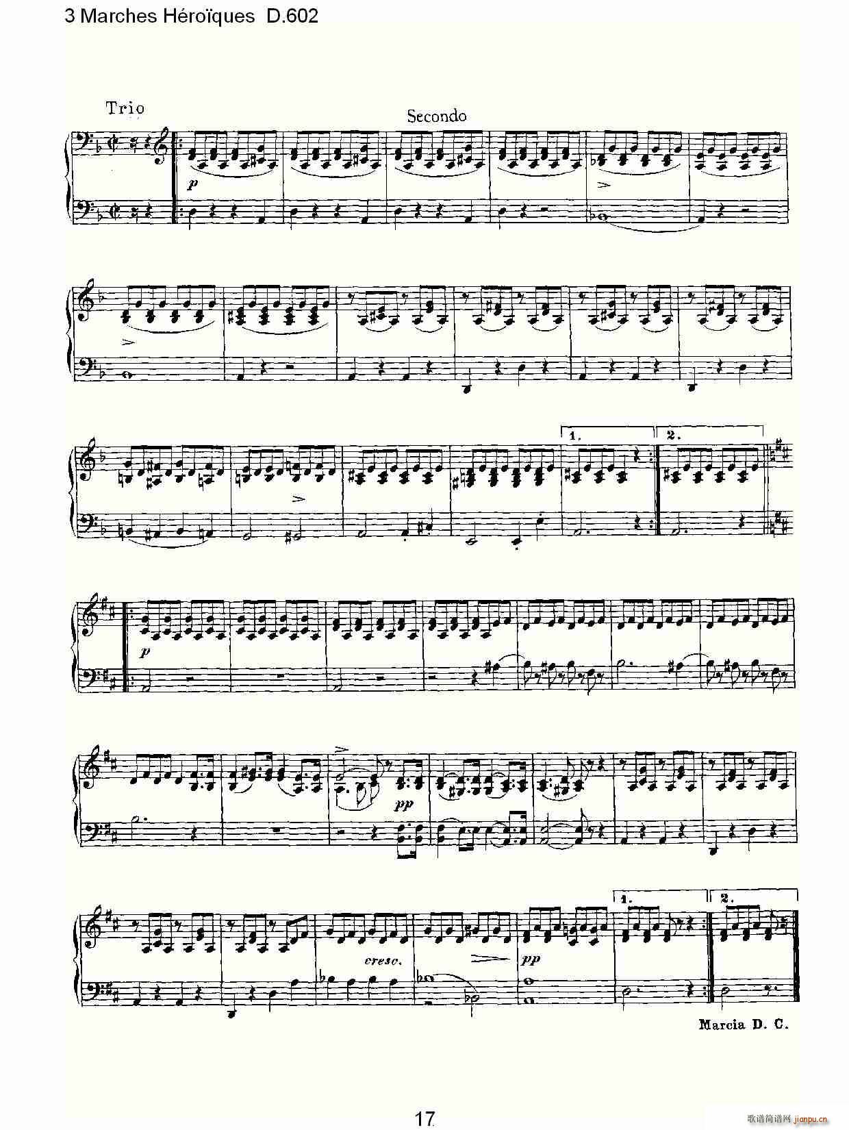 3 Marches H��ro?ques D.602(ʮ�ּ�����)17