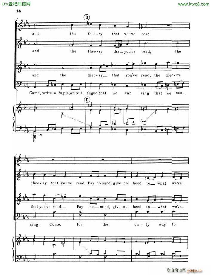 Gould Glenn So you want to write a fugue(����V)12