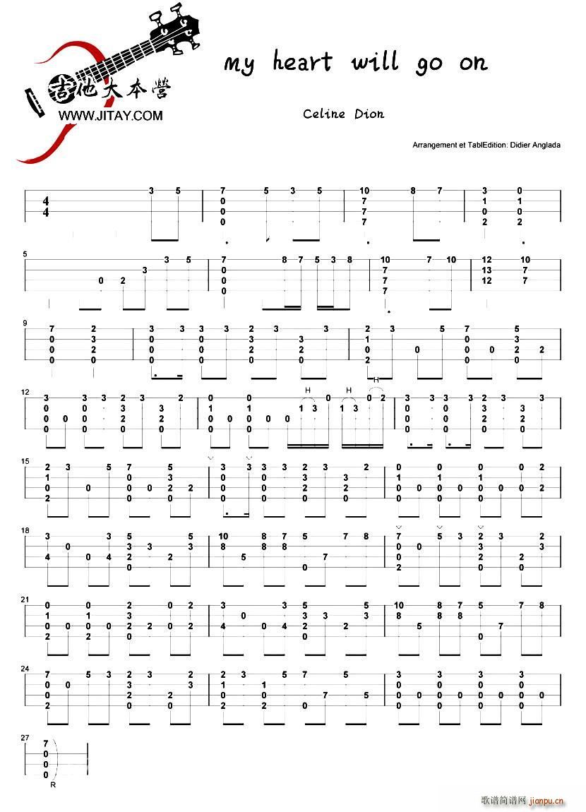 my heart will go on ukulele ukulele����(�����V)1
