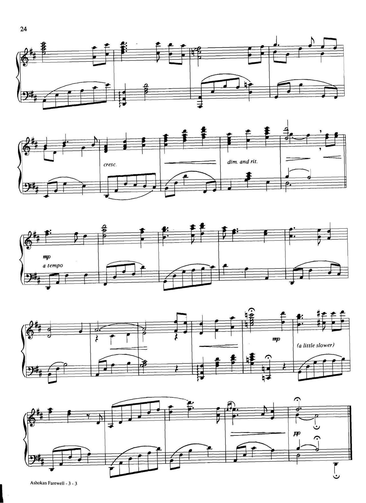 ashokan farewell Dan Coates �������{ ��(����V)3