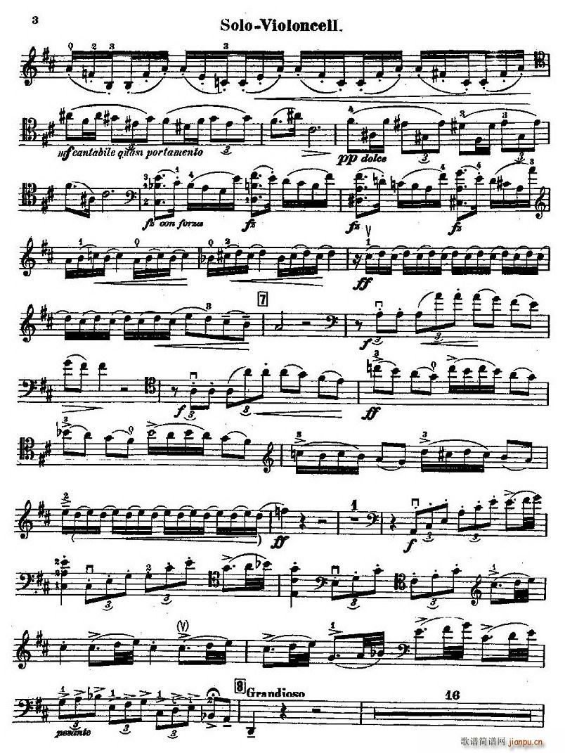 CELLO CONCERTO in B minor(�������V)3