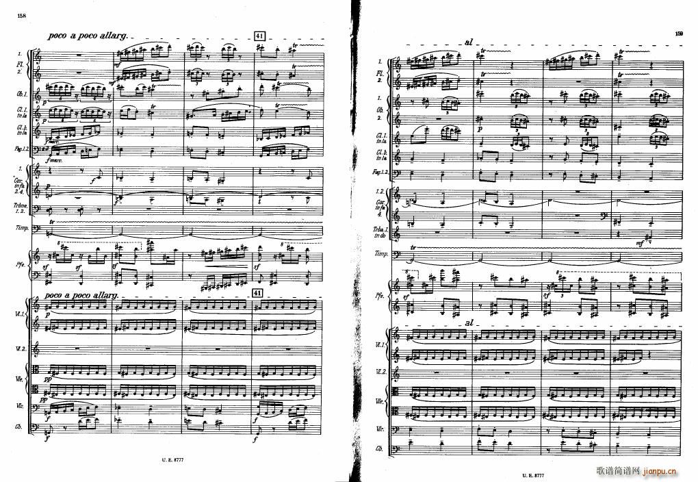 Bartok SZ 83 Piano Concerto No1 Full Score ��(����V)39