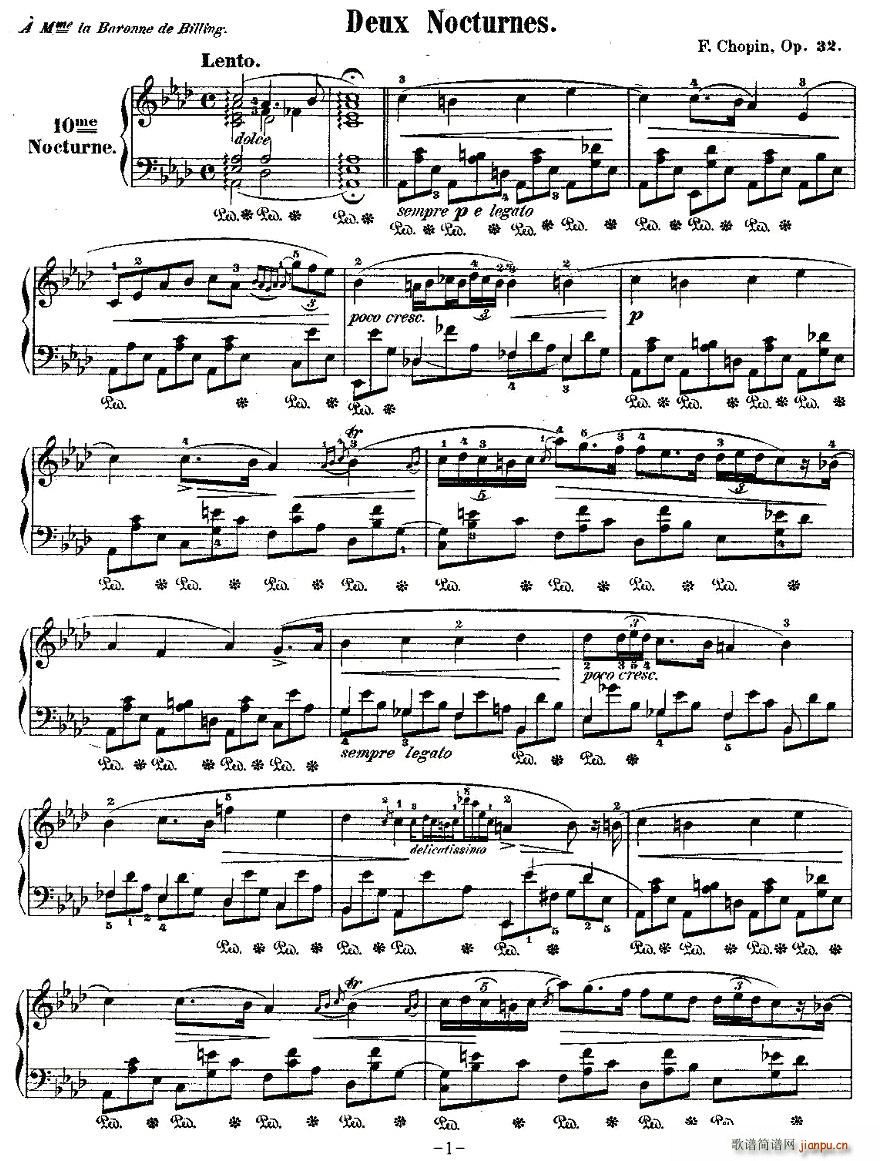 ��A���{ҹ��Op.32��2(ʮ�ּ�����)1