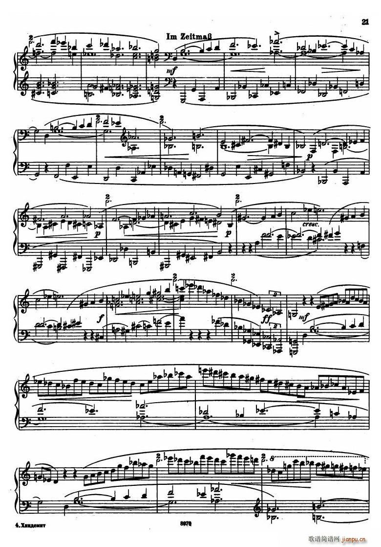 Hindemith Sonata No 1 Sonata No 1(ʮ�ּ�����)19