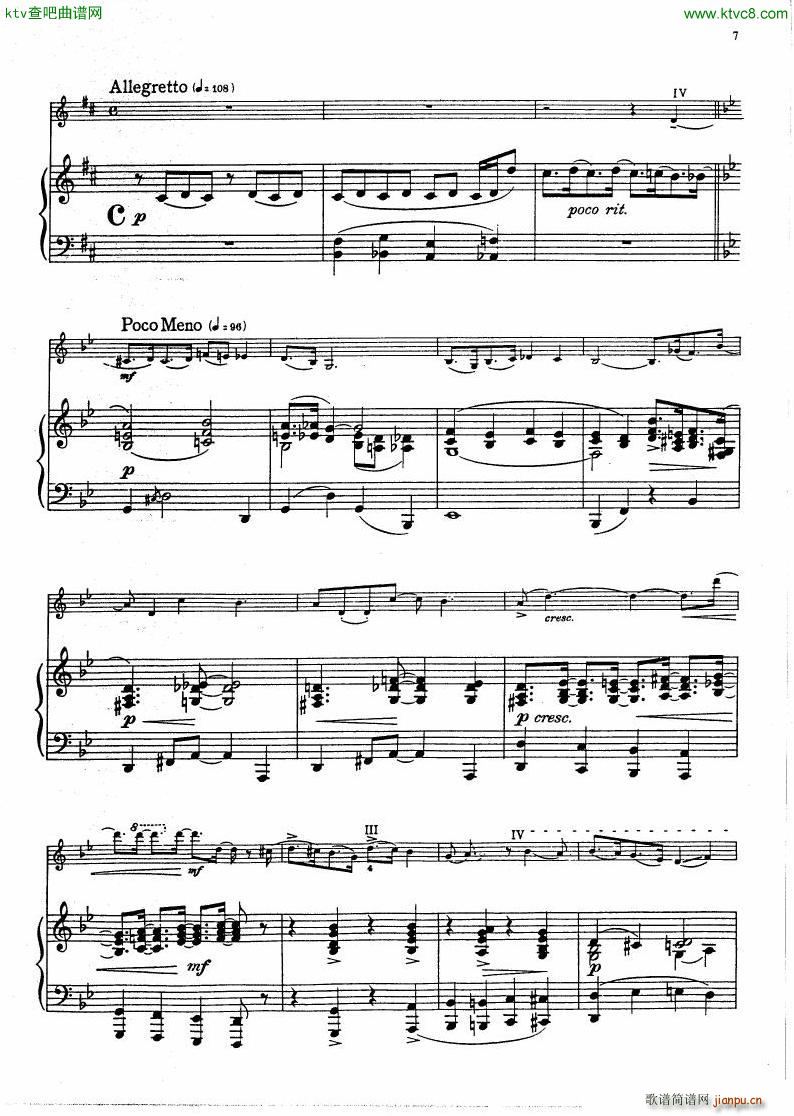 Gershwin Heifetz 4 Pieces from Porgy Bess(����V)5