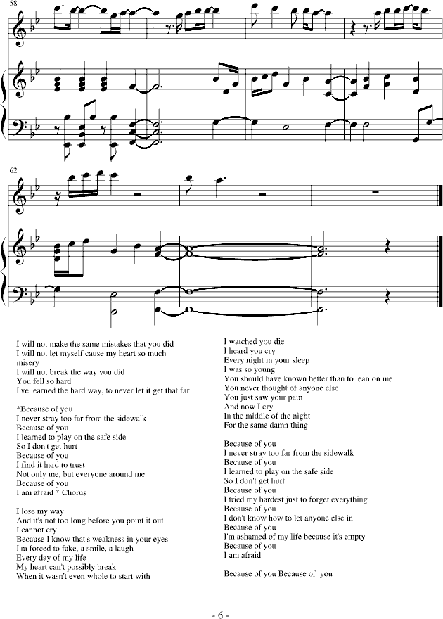 Because of You (����V)6