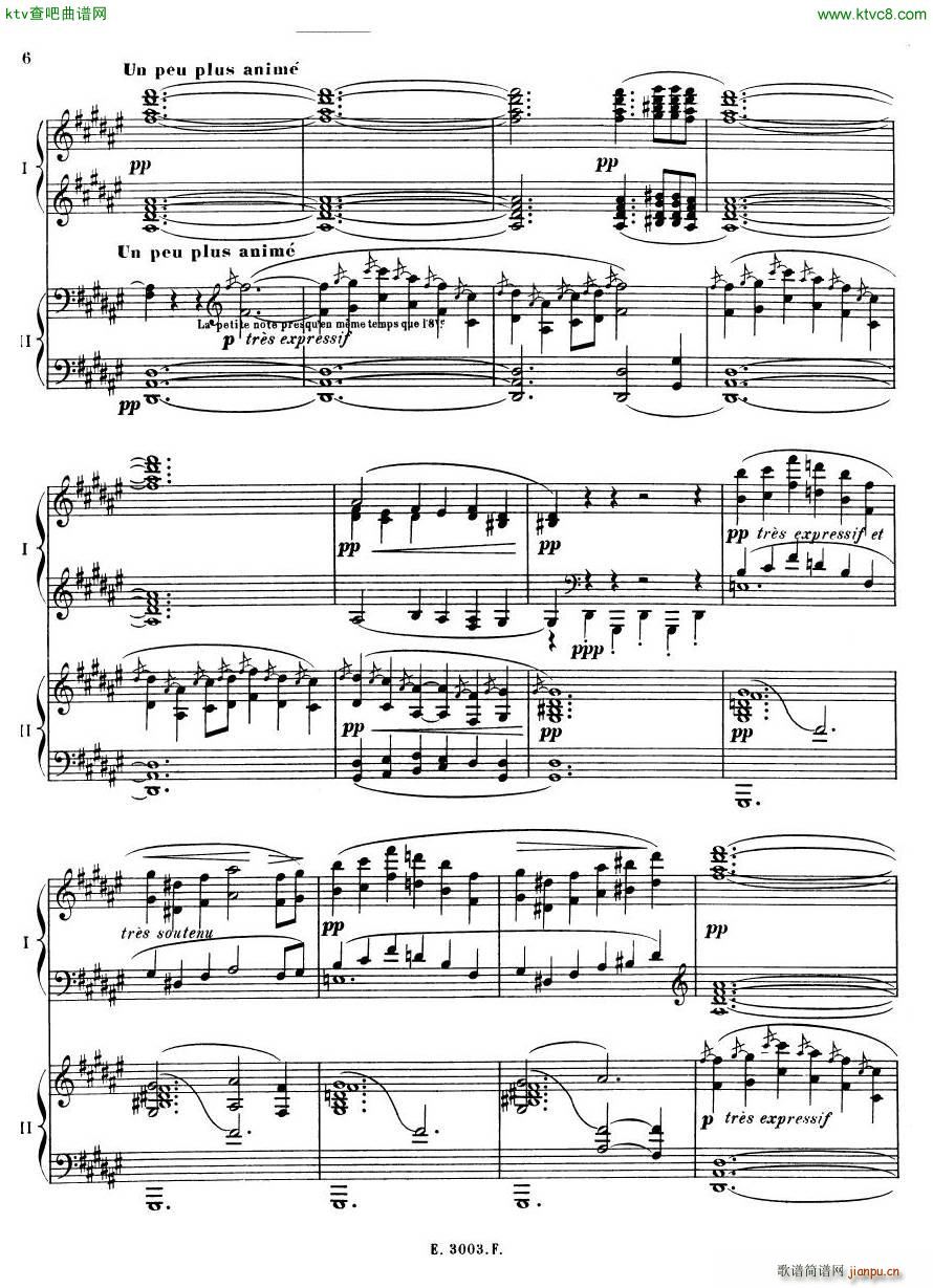 Debussy Ravel 3 Nocturnes 2pno(����V)6