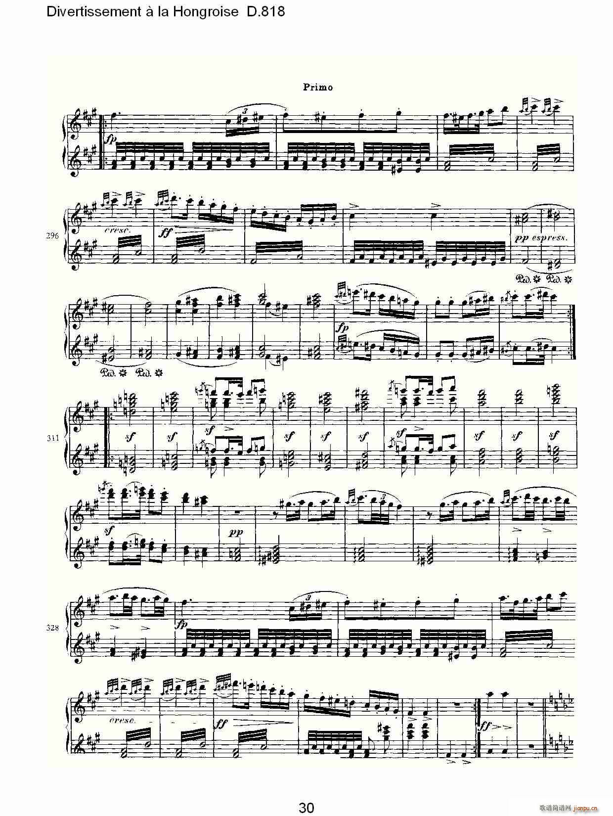 Divertissement �� la Hongroise D.818(ʮ�ּ�����)31