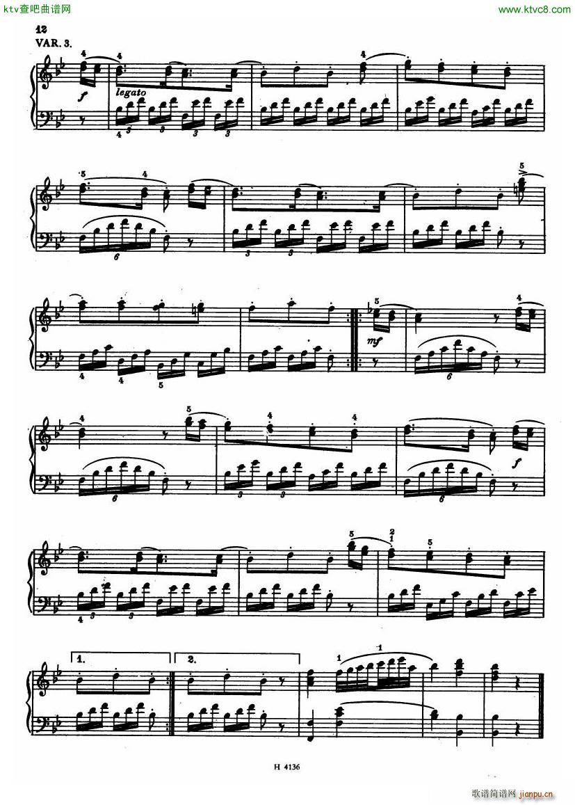 Czech piano variations from 18th century(����V)10