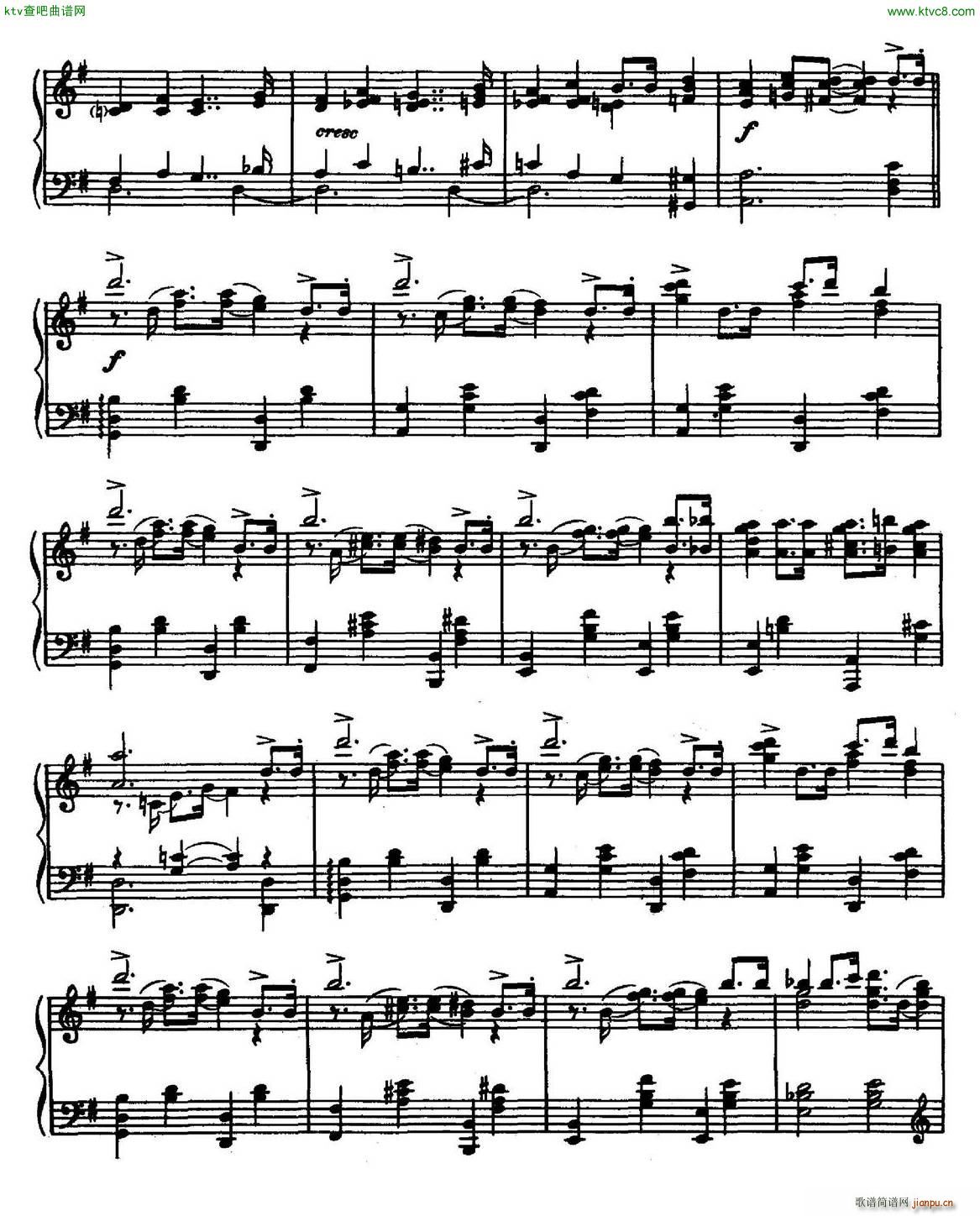 Anderson The Syncopated Clock piano(����V)3