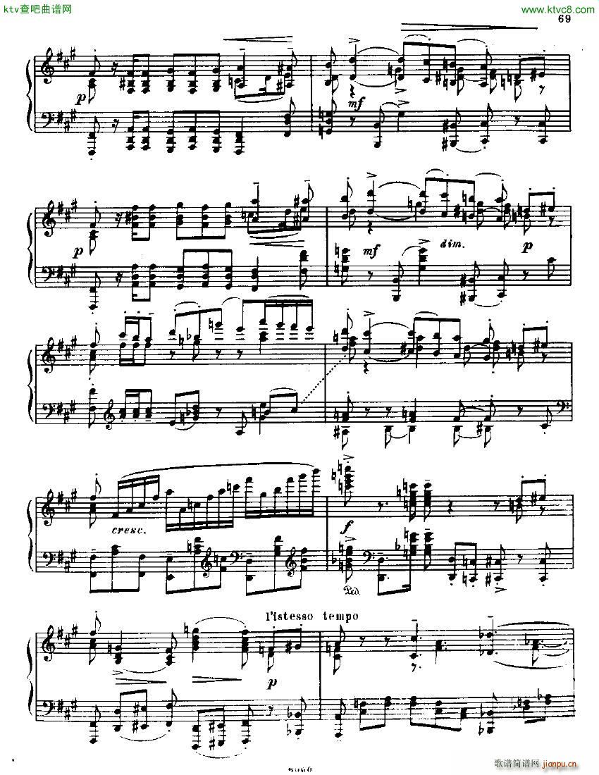 Anatoly Alexandrov Opus 18 Sonata no 3(����V)32