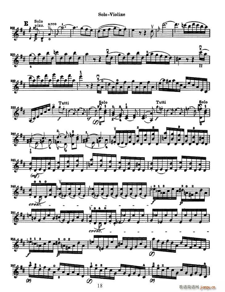 Konzert fur Violine(С�����V)18