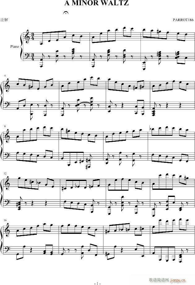 A MINOR  WALTZ(����V)1
