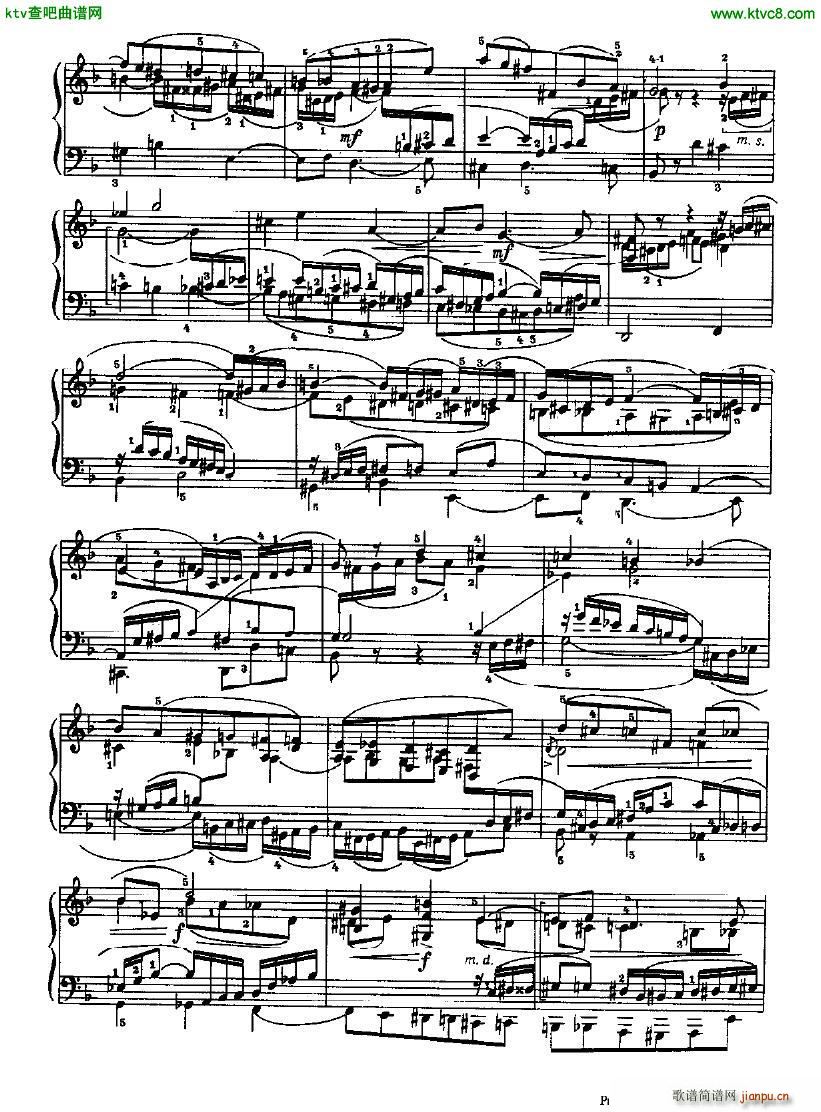 Glazunov Prelude and Fugue in D minor op 62(����V)11