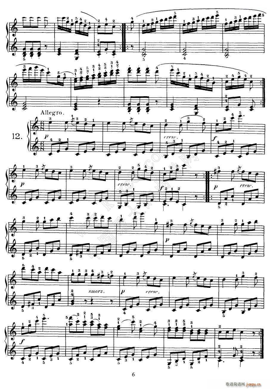 Czerny 100 Progressive Studies Op 139 1 21(����V)6