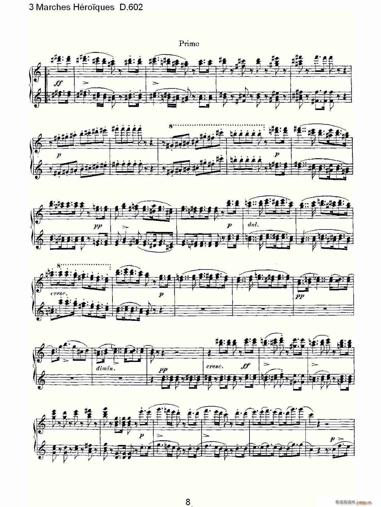 3 Marches H��ro?ques D 602 3 �M(j��n)����H��ro?ques D 602(����V)8