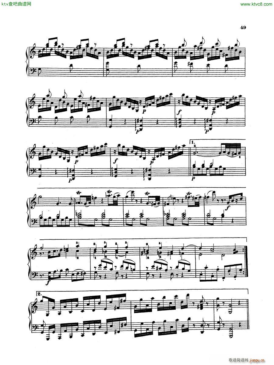 Hummel Sonata No 4 Op 38(����V)6