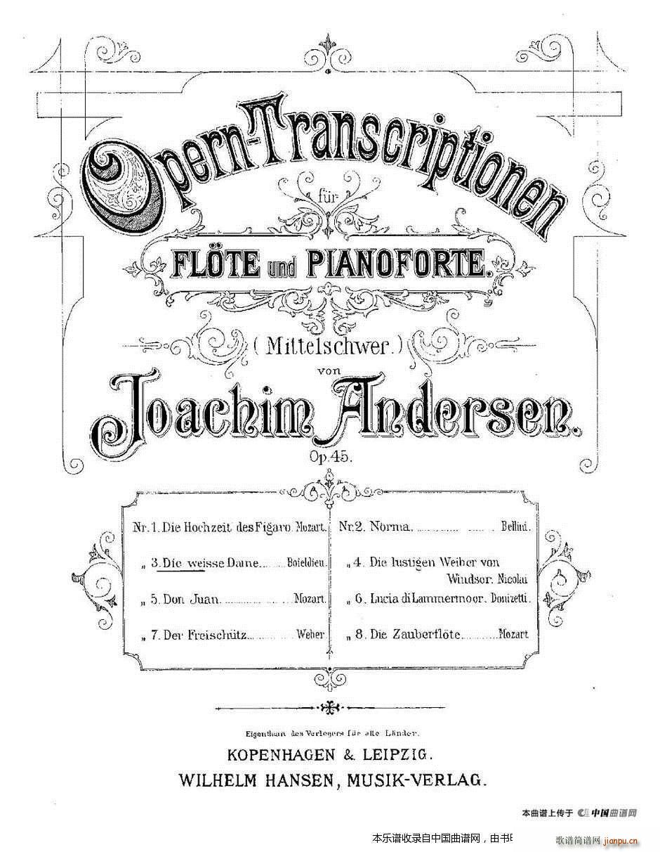 Opern Transcriptionen Op 45 3 �L(ch��ng)�� ��ٰ���(����V)1