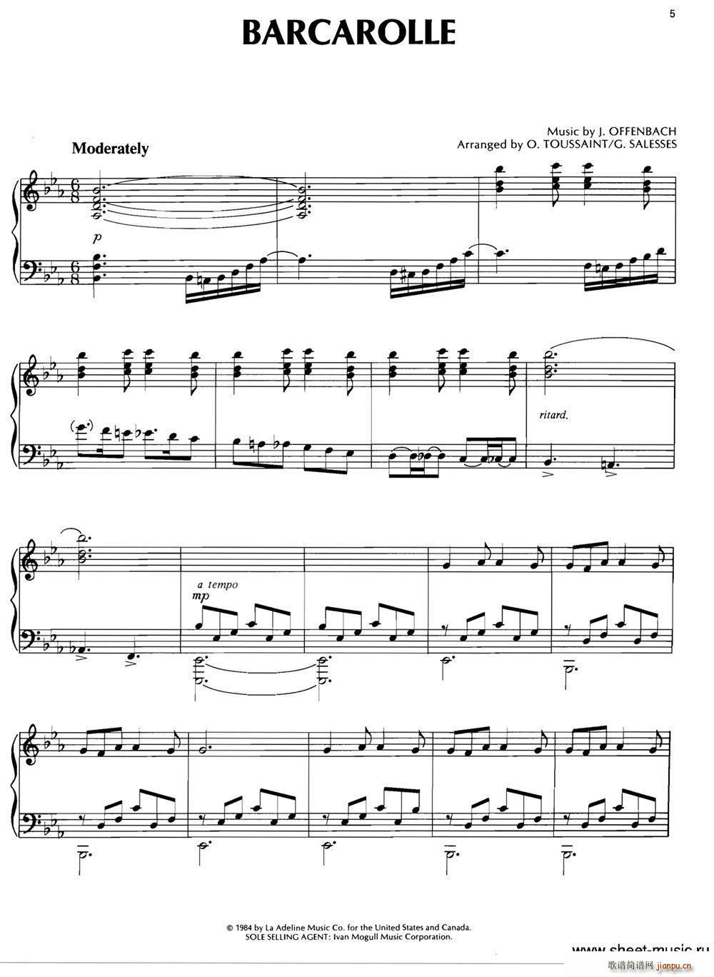 BARCAROLLE(����V)1