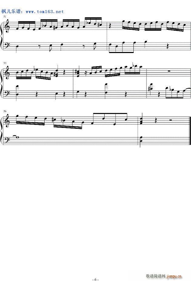 suite de Bach J S(����V)6