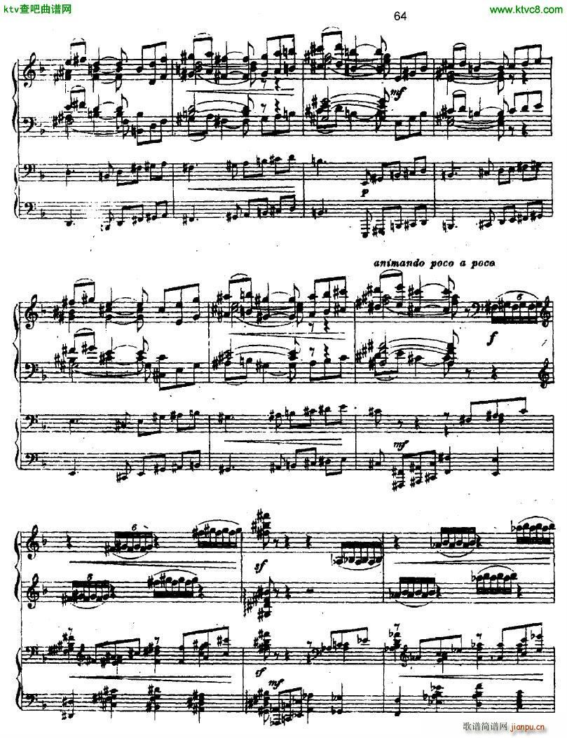 Glazunov Piano Concerto No 1 ��(����V)13