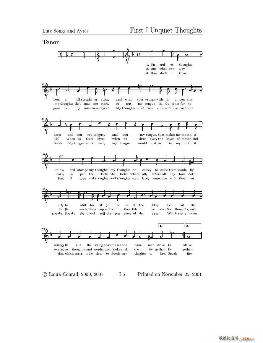 Dowland Lute Music һ Lute Music һ(ʮ�ּ�����)11